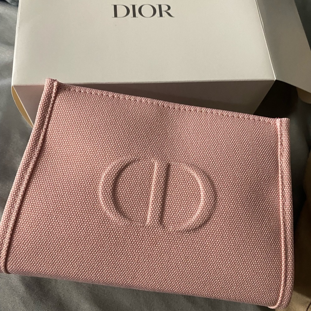 Christian Dior cosmetics bag